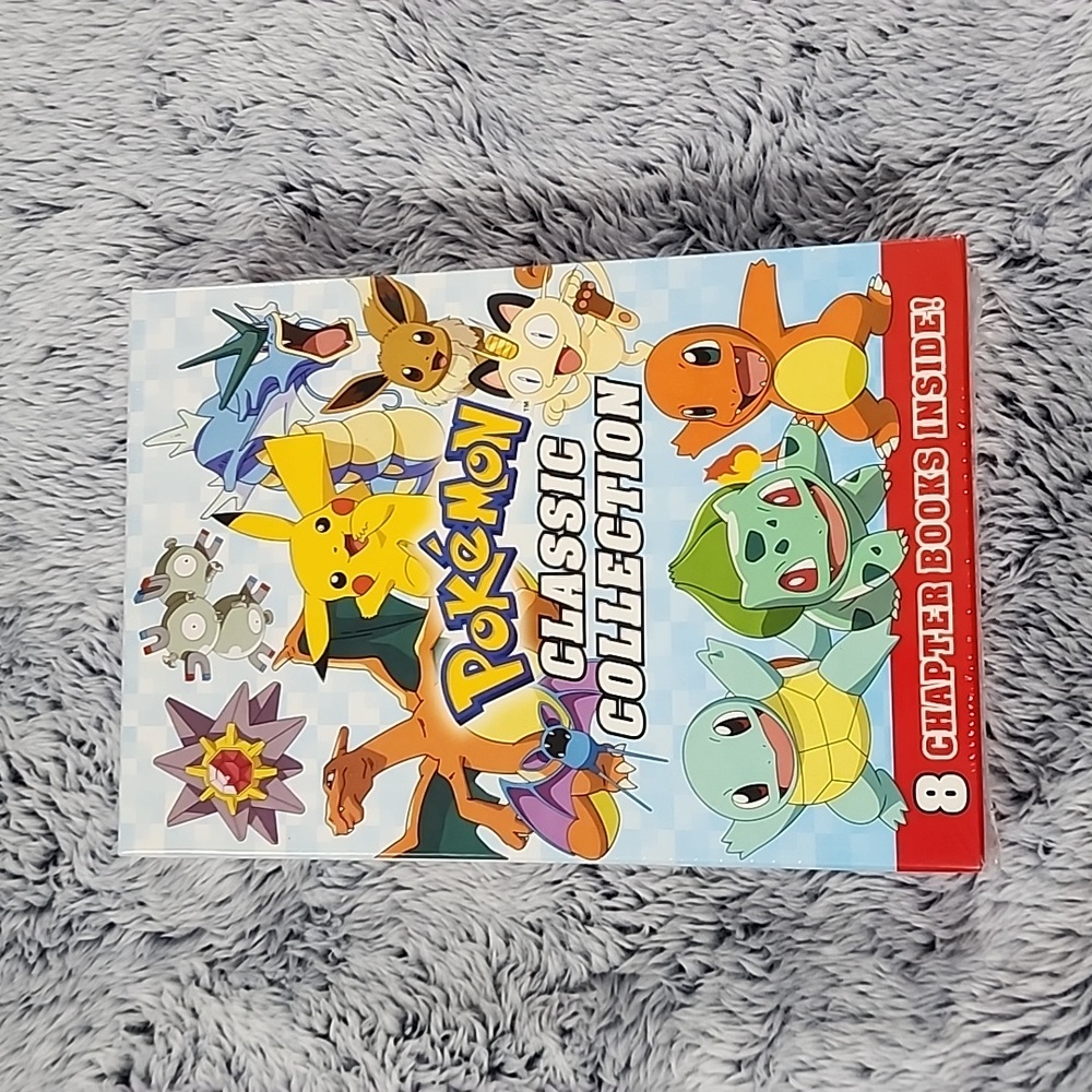 Pokemon Classic Collections 8 Chapter Books Inside Brand New